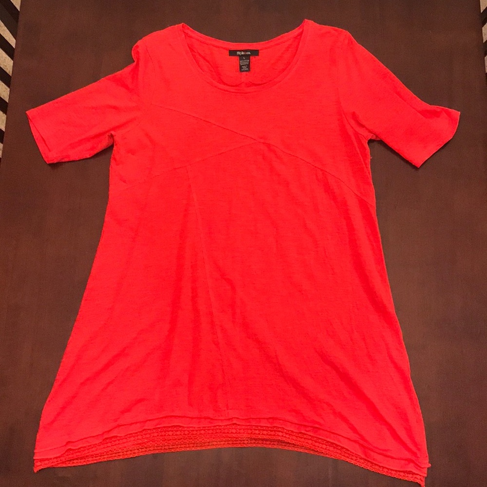 Orange tunic